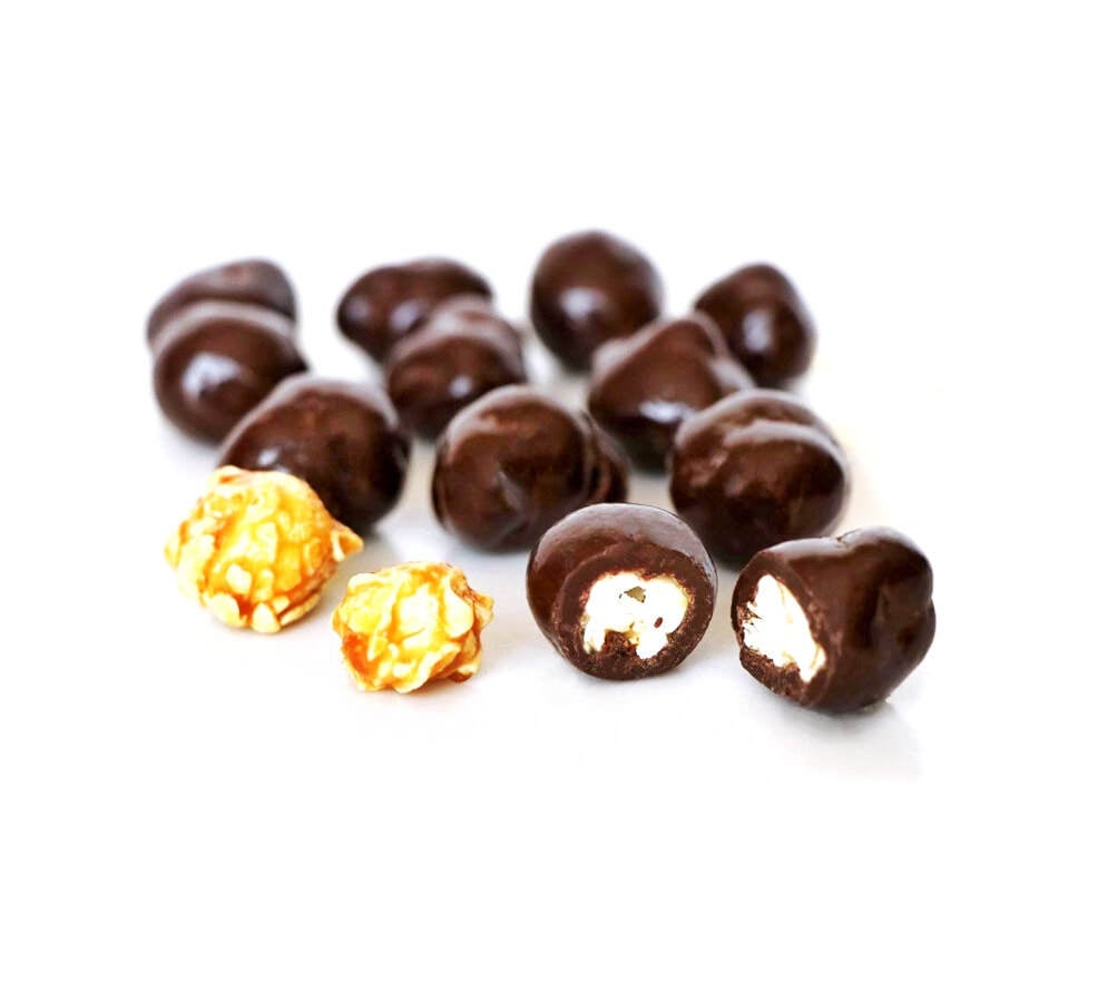 Chocolate Covered Caramel Popcorn Castle Hill Chocolate